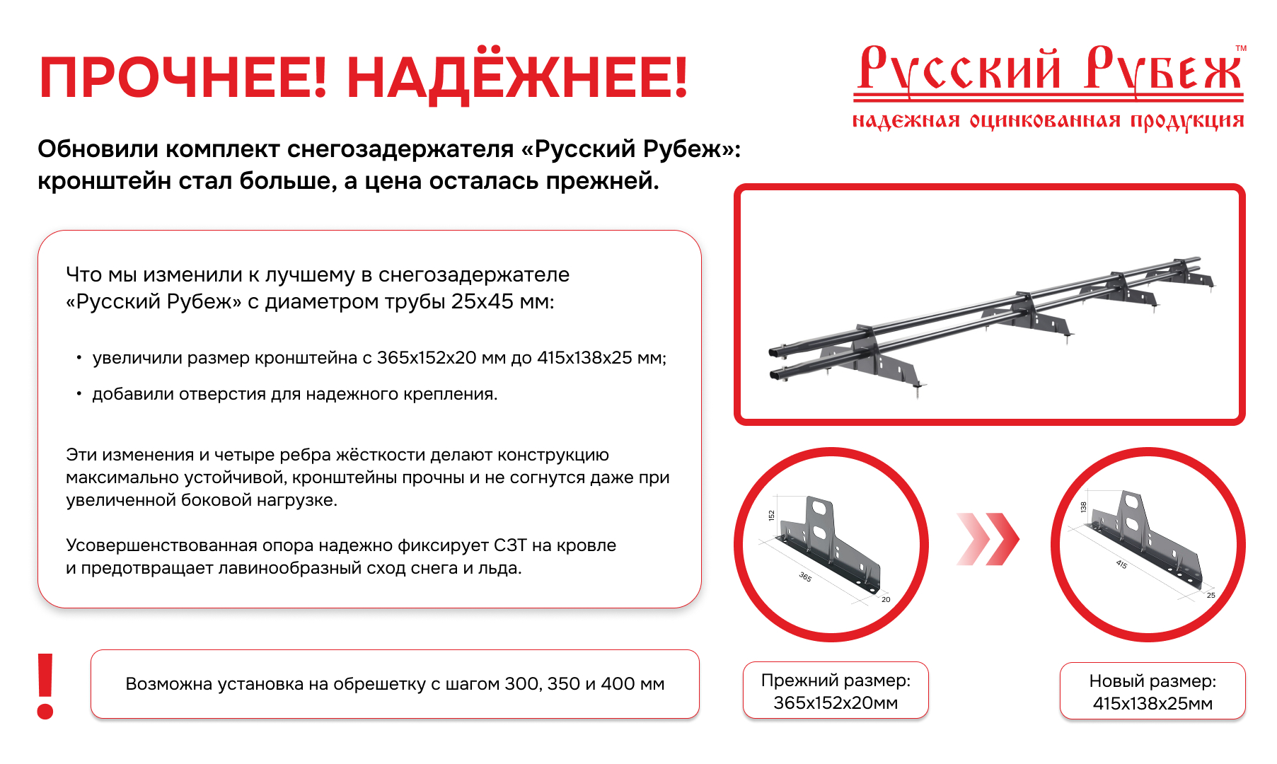 Усовершенствование СЗТ Русский Рубеж 