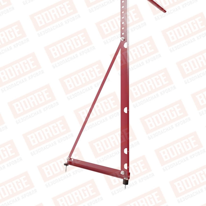 Ограждение декоративное NewLine H-120см, 3м, рубиново-красный (RAL 3003)