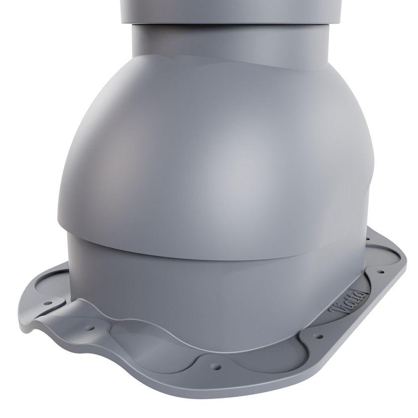 Выход вентиляции канализации Viotto, для МЧ Финнера, серый графит (RAL 7024)