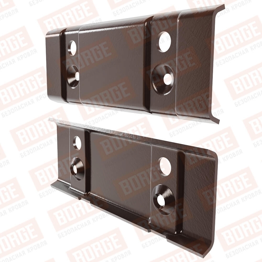 Контрпластина BORGE, коричневый шоколад (RAL 8017)