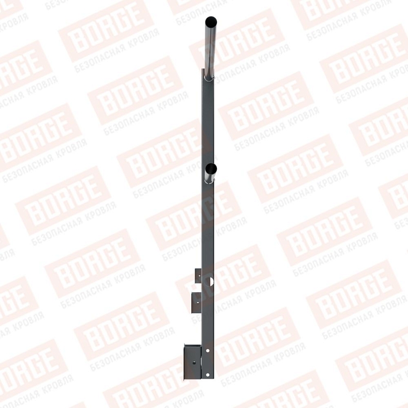 Ограждение парапетное NewLine H-90см, 3м, антрацитово-серый (RAL 7016)