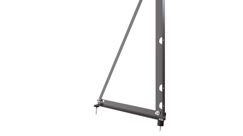 Ограждение кровельное NewLine H-90см, 3м, серо-коричневый (RR 32)