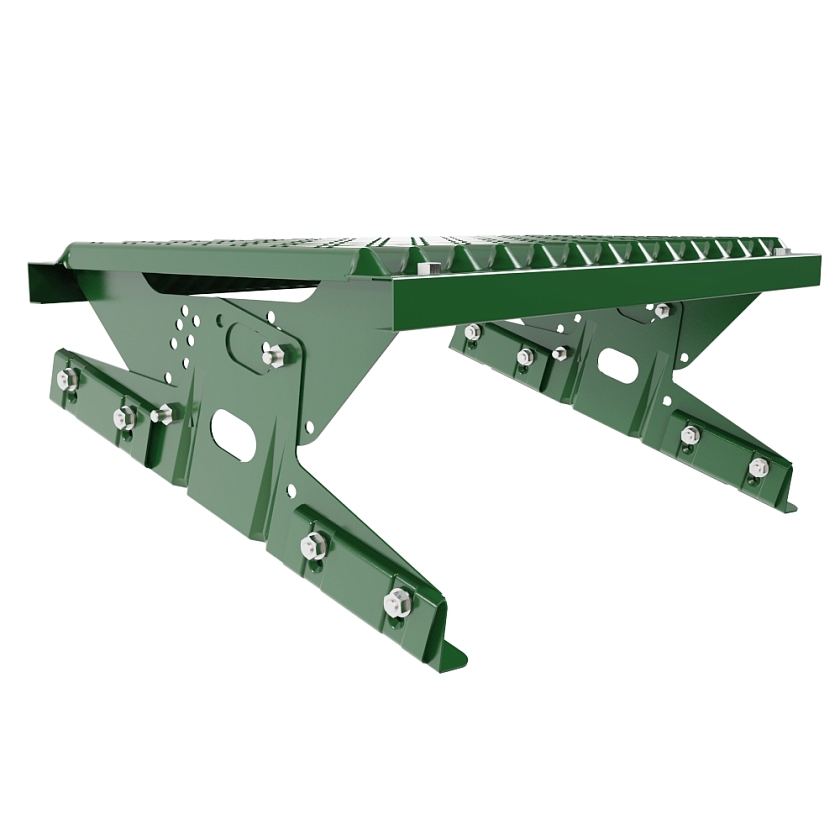 Ступень кровельная BORGE, для фальцевой кровли, лиственно-зеленый (RAL 6002)