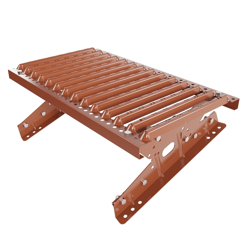 Ступень кровельная BORGE, для фальцевой кровли, терракотовый (RAL 8004)