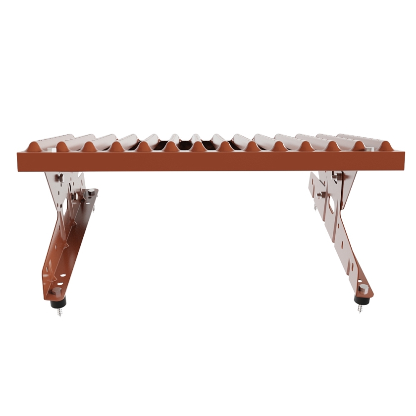 Ступень кровельная BORGE, терракотовый (RAL 8004)