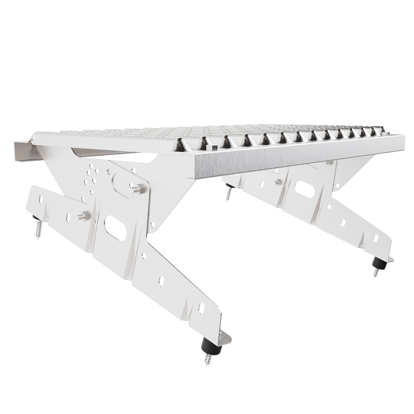 Ступень кровельная BORGE, цинк