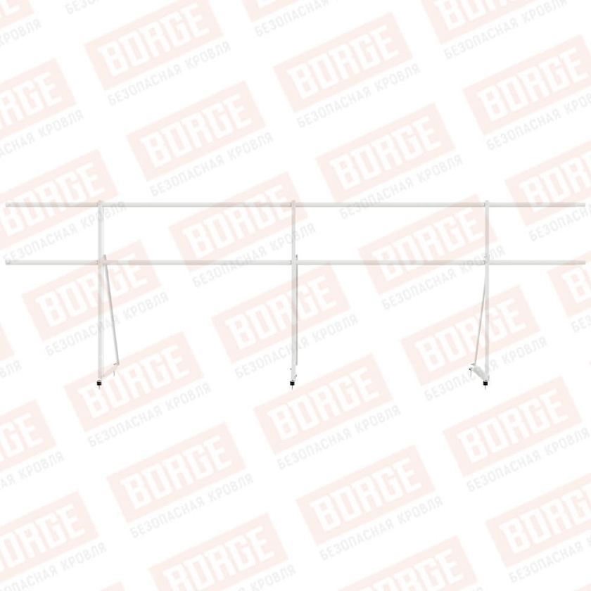 Ограждение декоративное NewLine H-90см, 3м, сигнально-белый (RAL 9003)