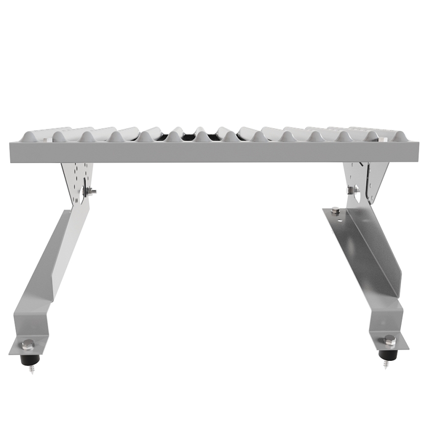 Ступень кровельная BORGE, для МЧ с высокой ступенькой, сигнально-серый  (RAL 7004), 350мм