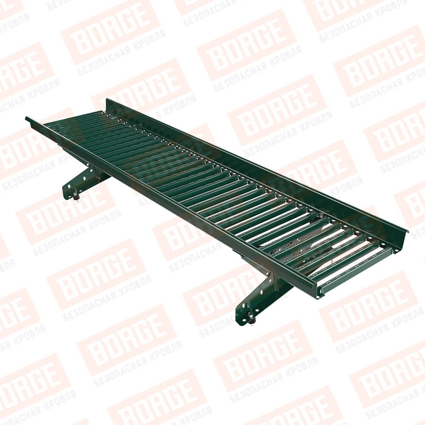 Мостик переходной BORGE 1,5м, зеленый мох (RAL 6005)