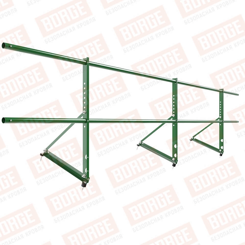 Ограждение декоративное NewLine H-60см, 3м, лиственно-зеленый (RAL 6002)