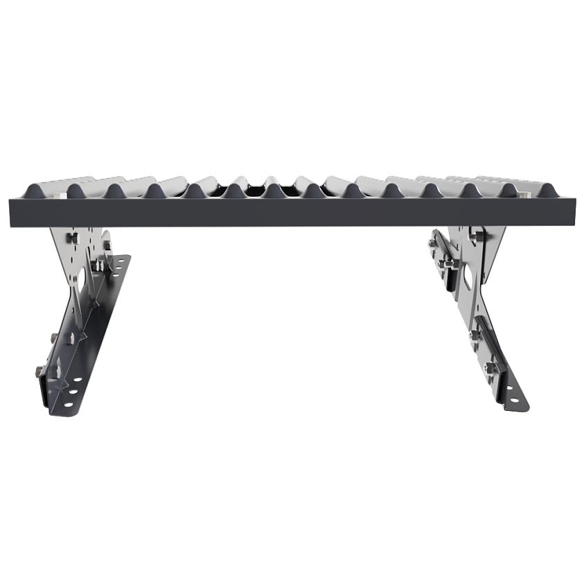 Ступень кровельная BORGE, для фальцевой кровли, серый графит (RAL 7024)