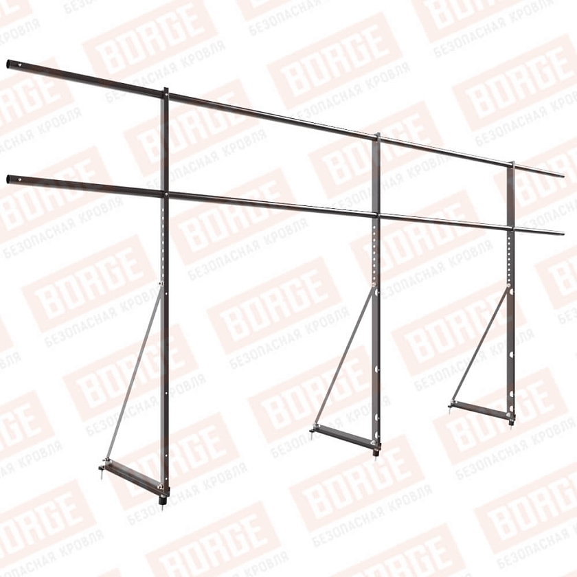 Ограждение декоративное NewLine H-120см, 3м, окрашенный (NL-805)