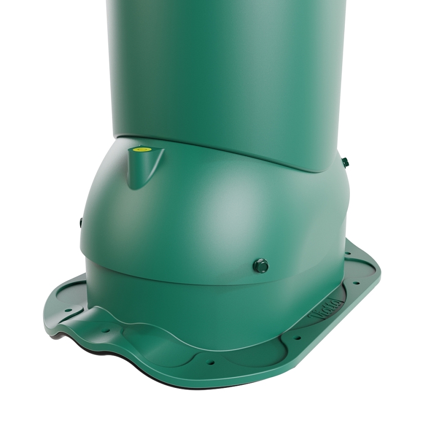 Роторная вентиляция Viotto, для МЧ Финнера, d-150мм, утепленная, зелёный мох (RAL 6005)