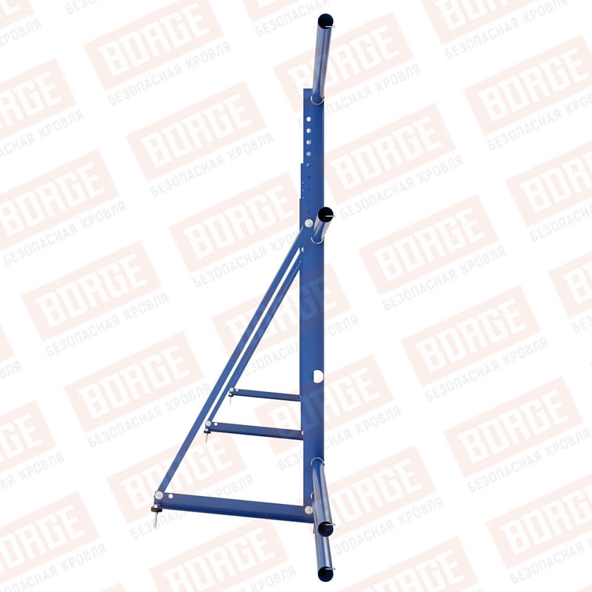 Ограждение декоративное NewLine H-90см, 3м, сигнально-синий (RAL 5005), с двумя доп. трубами