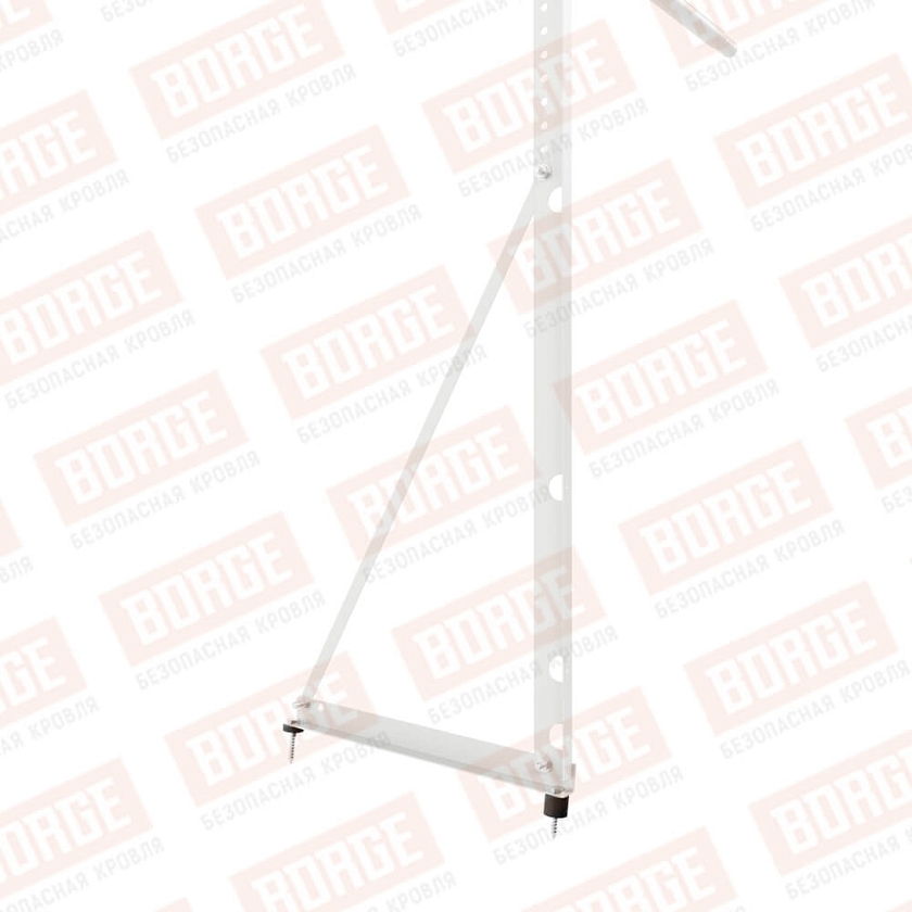 Ограждение декоративное NewLine H-120см, 3м, сигнально-белый (RAL 9003)