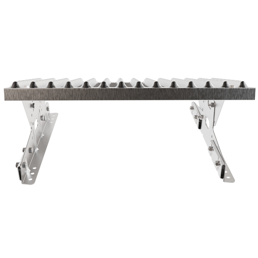 Ступень кровельная BORGE, для фальцевой кровли, цинк