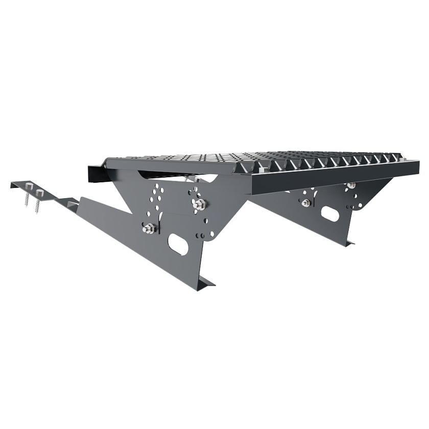 Ступень кровельная BORGE, для черепичной кровли, антрацитово-серый (RAL 7016)