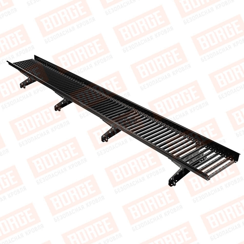 Мостик переходной BORGE 3м, чёрный (RAL 9005 matt)