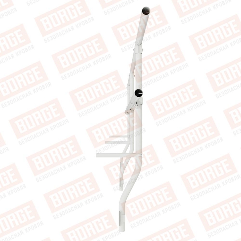 Ограждение парапетное BORGE H-60см, 3м, сигнально-белый (RAL 9003)