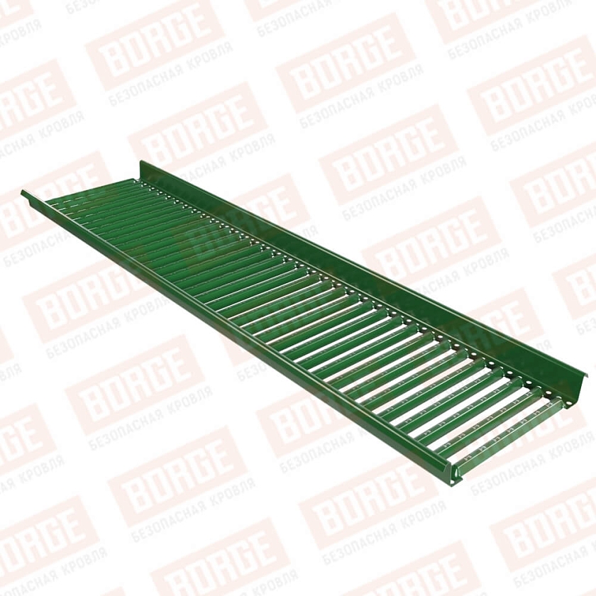 Платформа переходного мостика BORGE 1,5м, лиственно-зеленый (RAL 6002)