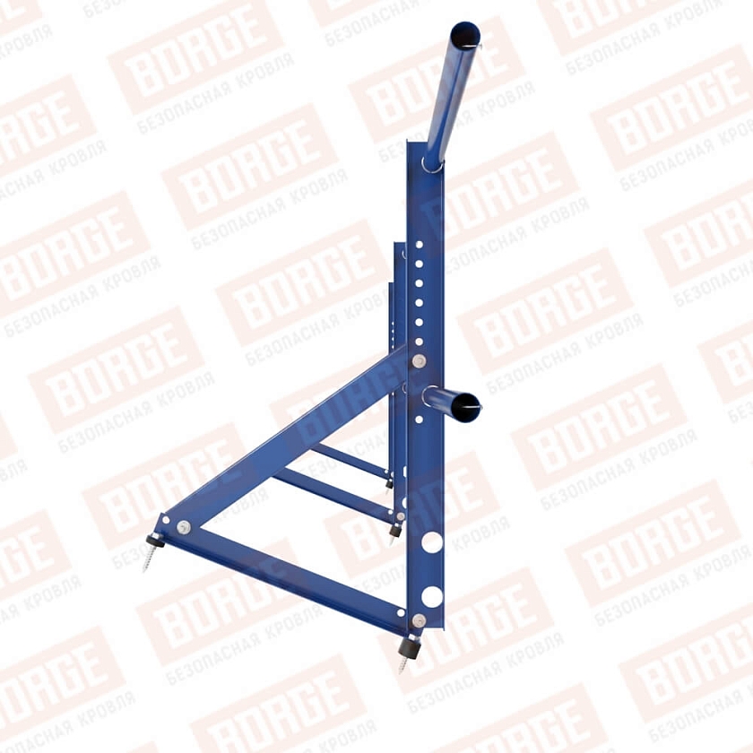 Ограждение кровельное Русский Рубеж H-60см, 3м, сигнально-синий (RAL 5005)