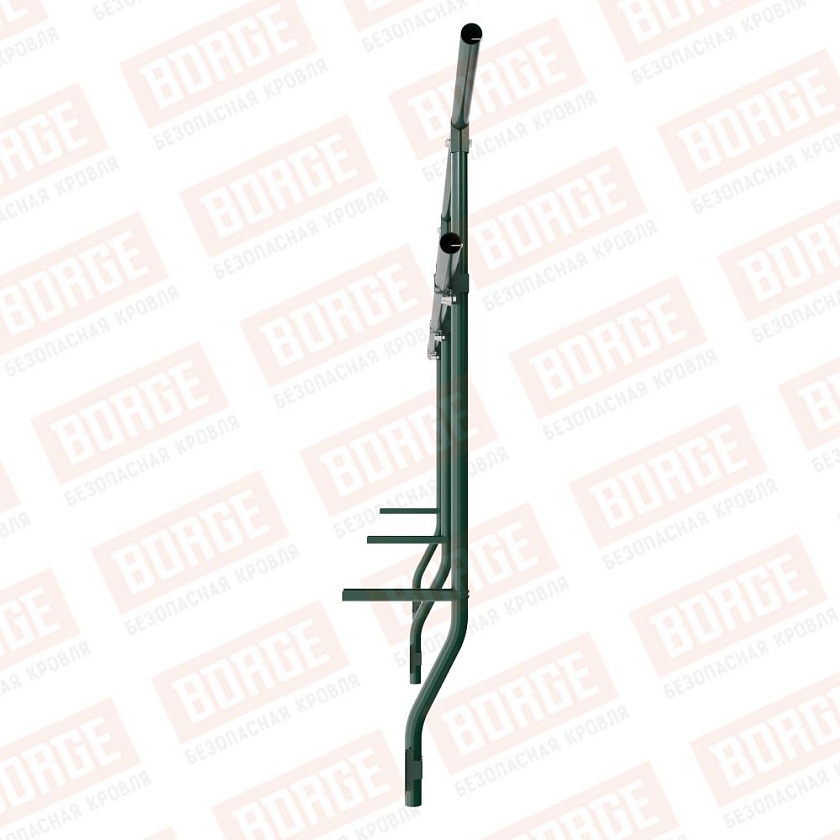 Ограждение парапетное BORGE H-90см, 3м, зеленый мох (RAL 6005)