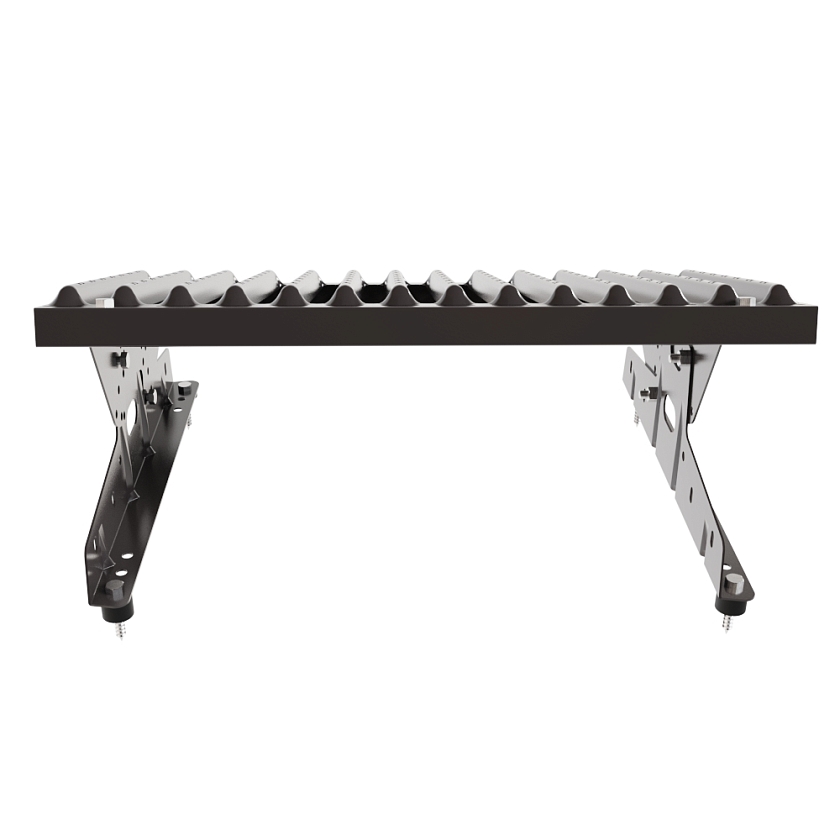 Ступень кровельная BORGE, серо-коричневый (RAL 8019)