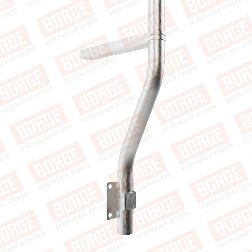 Ограждение парапетное BORGE H-90 см, 3м, цинк