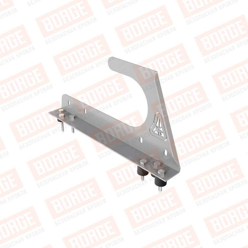 Крюк безопасности BORGE, сигнально-серый (RAL 7004)