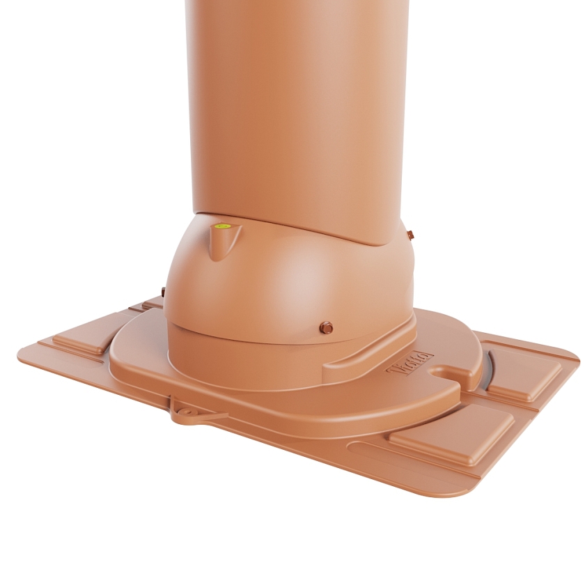 Роторная вентиляция Viotto Turbo, U01 D150мм, терракотовый (RAL 8004)