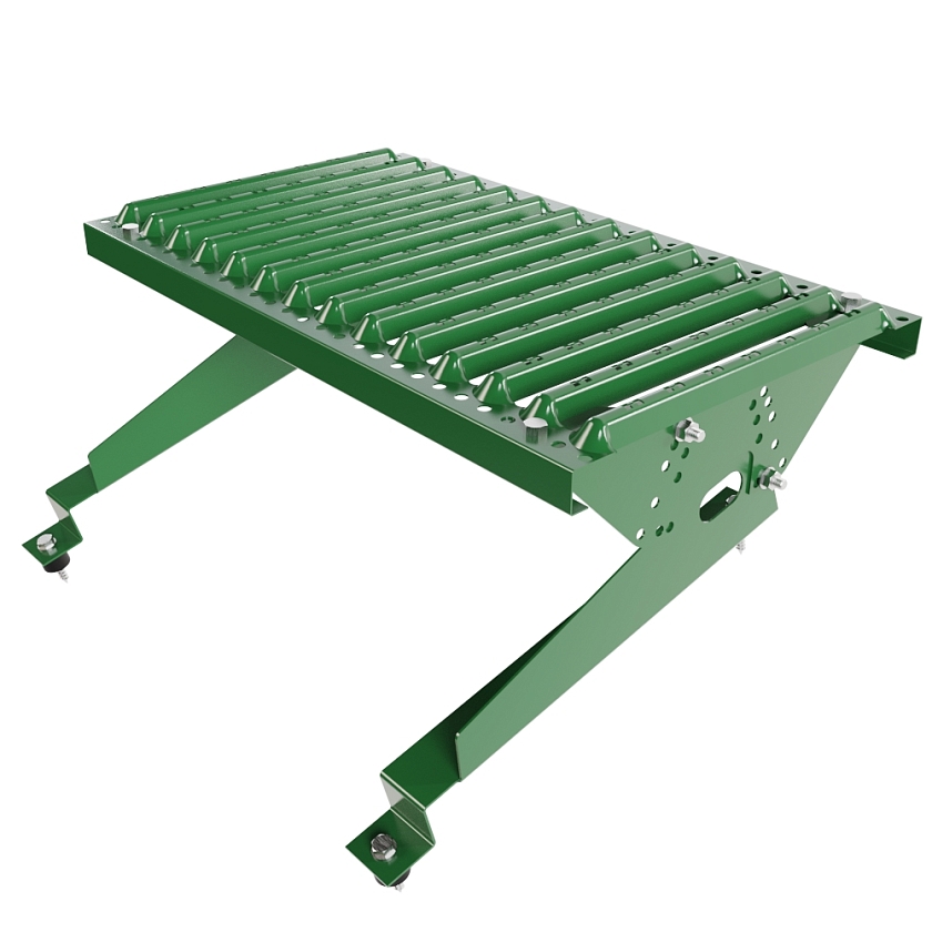 Ступень кровельная BORGE, для МЧ с высокой ступенькой, лиственно-зеленый (RAL 6002), 350мм