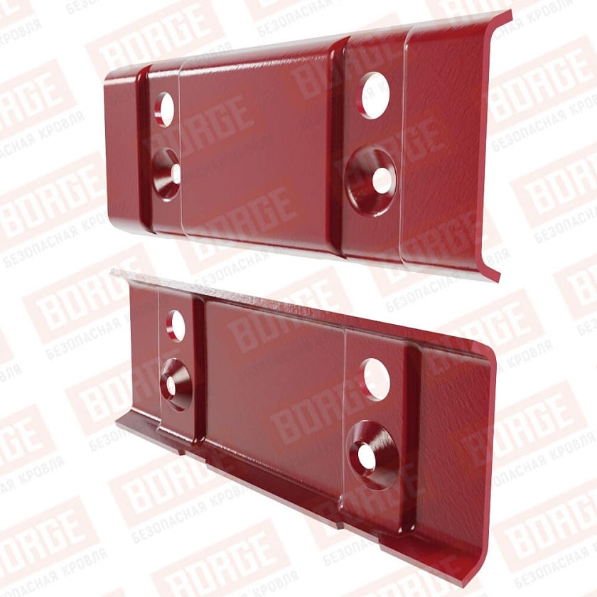 Контрпластина BORGE, рубиново-красный (RAL 3003)