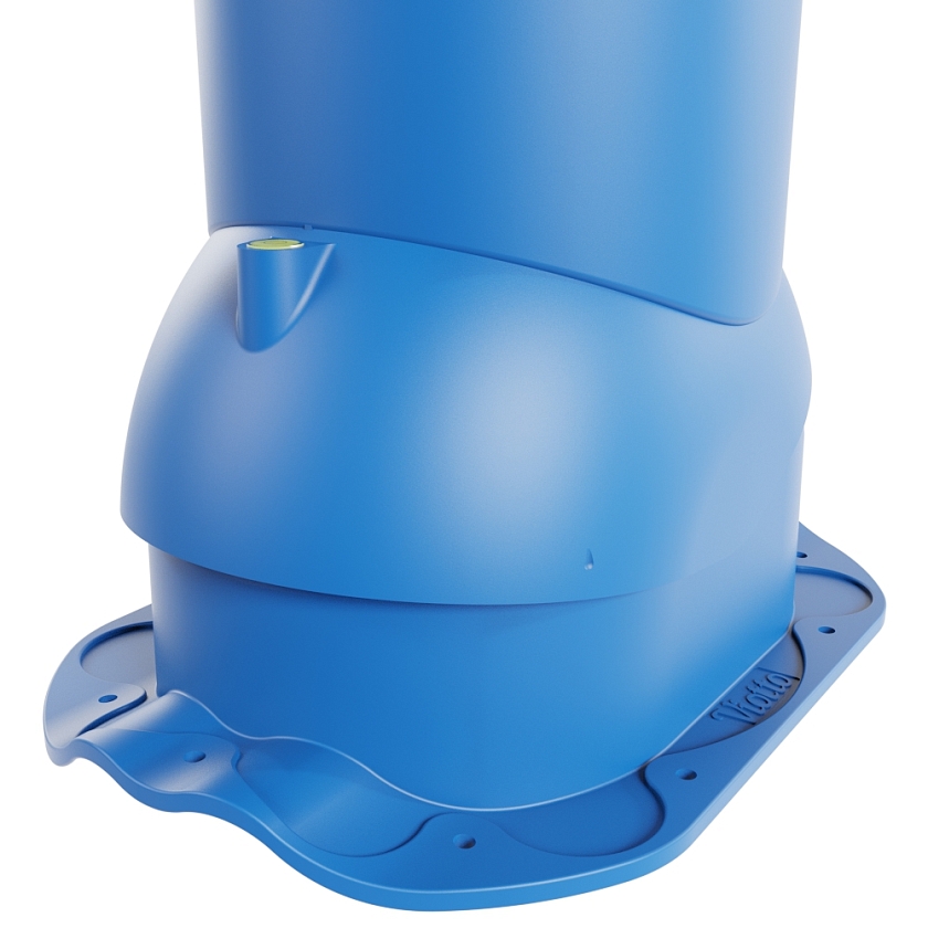 Роторная вентиляция Viotto, для МЧ Финнера, d-110мм, неутепленная, сигнально-синий (RAL 5005)