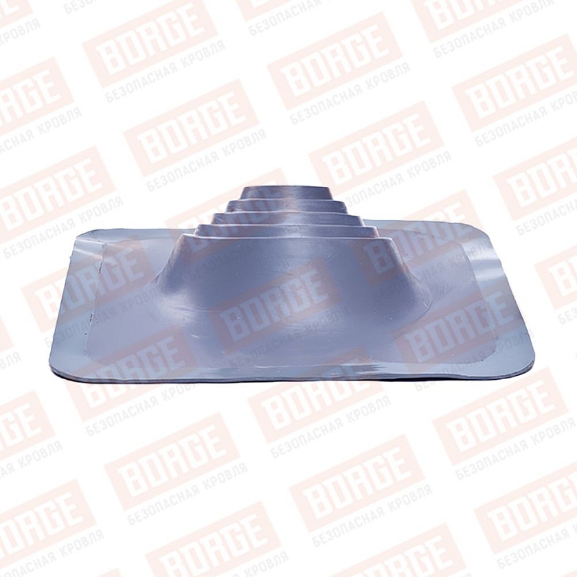 Проходка кровельная угловая №1 d75х200 цв. серый