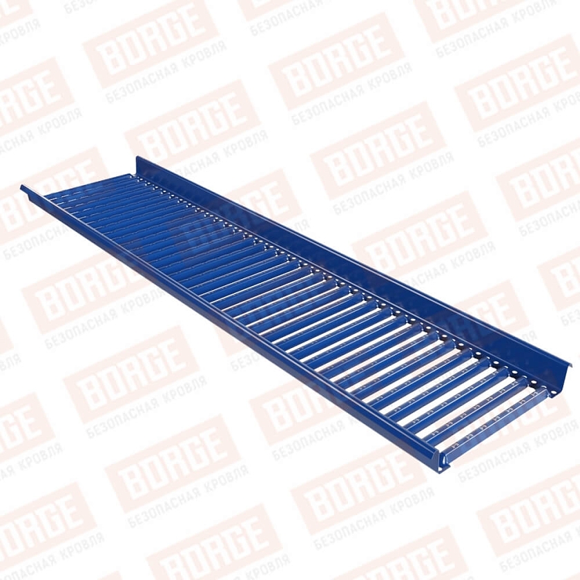 Платформа переходного мостика BORGE 1,5м, сигнально-синий (RAL 5005)