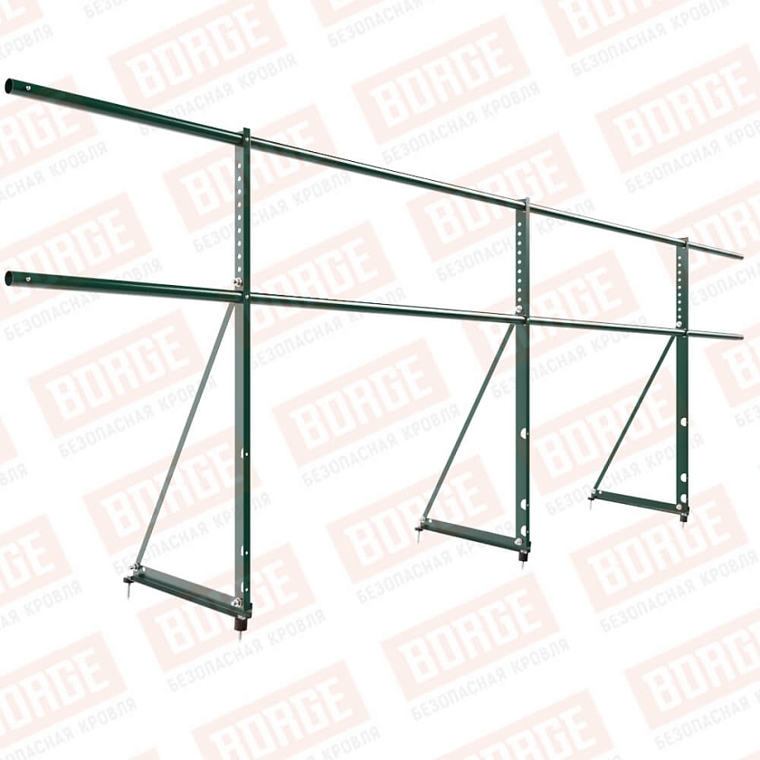 Ограждение декоративное NewLine H-90см, 3м, зеленый мох (RAL 6005)