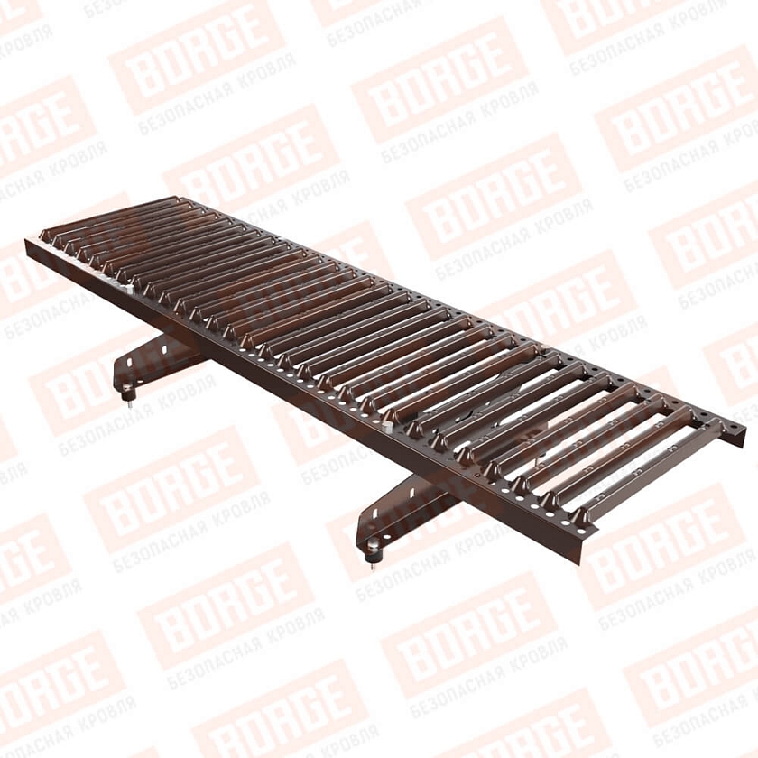 Мостик переходной NewLine 1,25м, коричневый шоколад (RAL 8017)