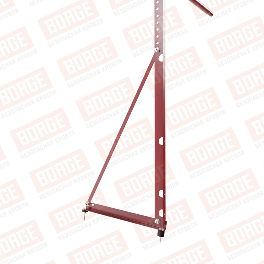 Ограждение декоративное NewLine H-120см, 3м, коричнево-красный (RAL 3011)