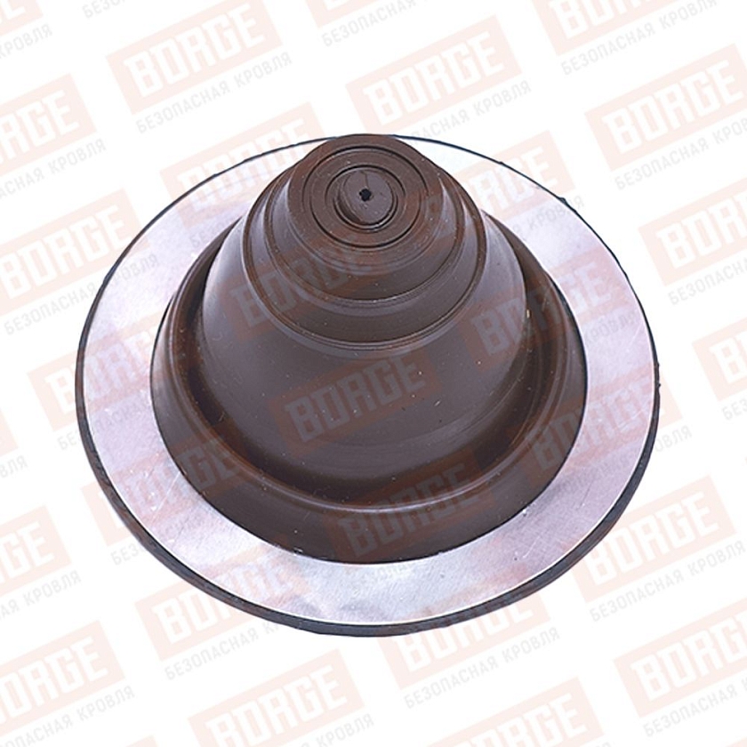 Проходка кровельная прямая №1 d6-50 мм, цв. коричневый