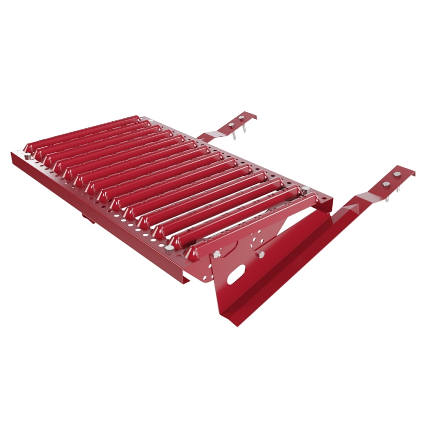 Ступень кровельная BORGE, для черепичной кровли, рубиново-красный (RAL 3003)