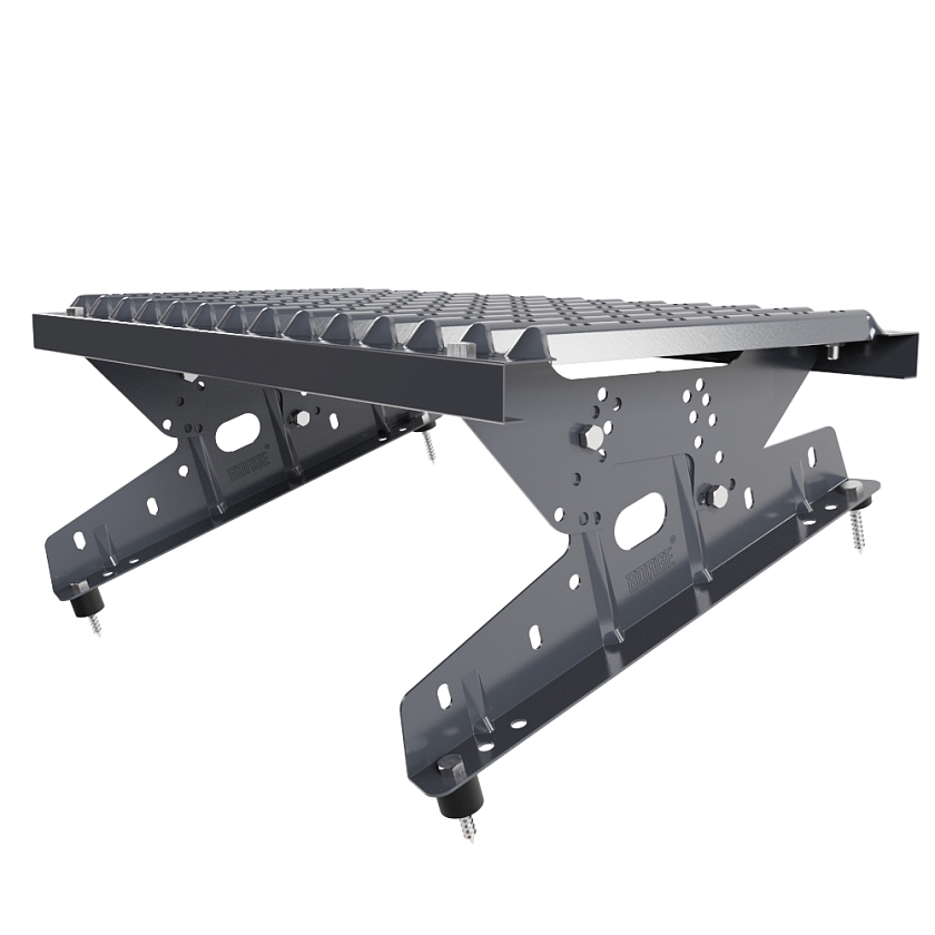 Ступень кровельная BORGE, серый графит (RAL 7024)