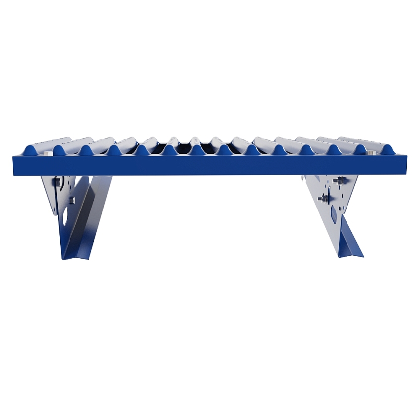 Ступень кровельная BORGE, для черепичной кровли, сигнально-синий (RAL 5005)