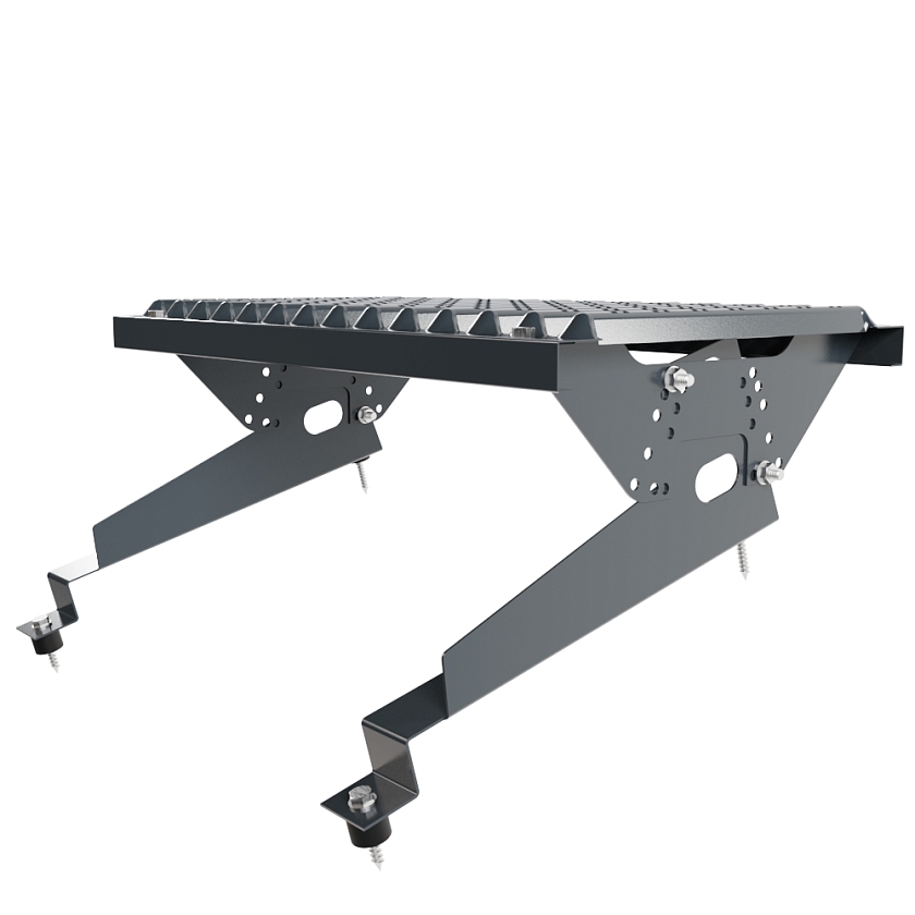 Ступень кровельная BORGE, для МЧ с высокой ступенькой, антрацитово-серый  (RAL 7016), 350мм