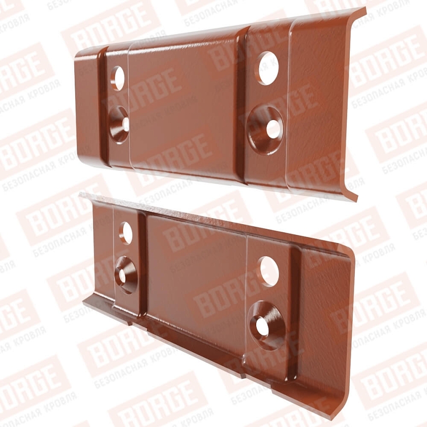 Контрпластина BORGE, терракотовый (RAL 8004)