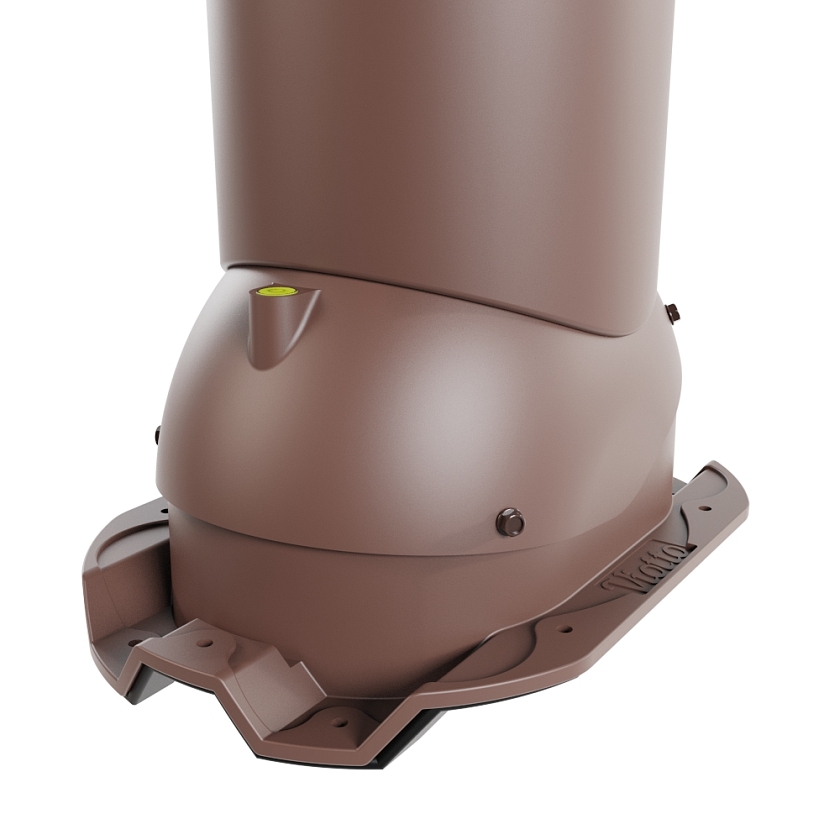 Роторная вентиляция Viotto Turbo, P02 D150мм, коричневый шоколад (RAL 8017)
