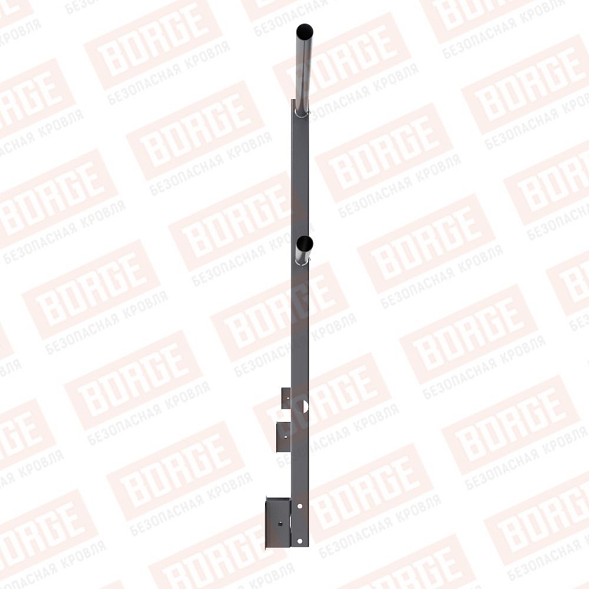 Ограждение парапетное NewLine H-90см, 3м, серый графит (RAL 7024)