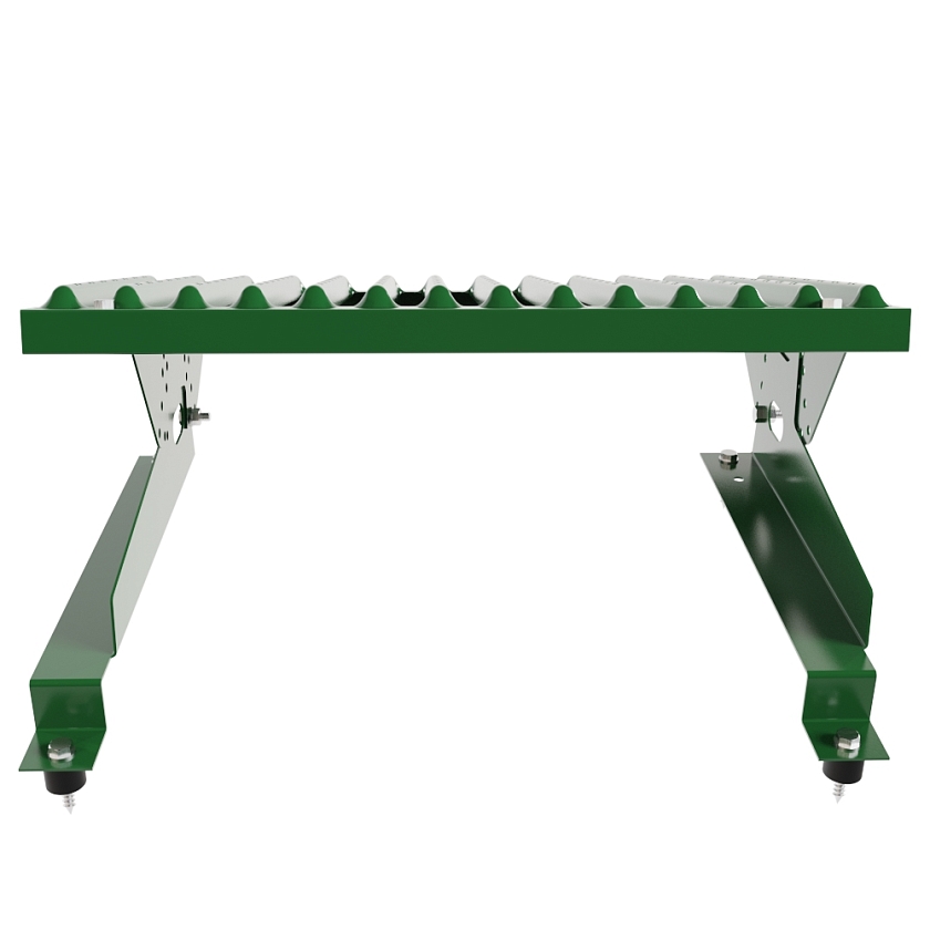 Ступень кровельная BORGE, для МЧ с высокой ступенькой, лиственно-зеленый (RAL 6002), 350мм