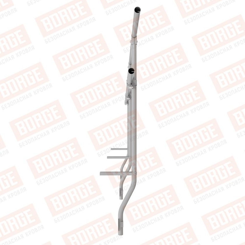 Ограждение парапетное BORGE H-90см, 3м, сигнально-серый (RAL 7004)