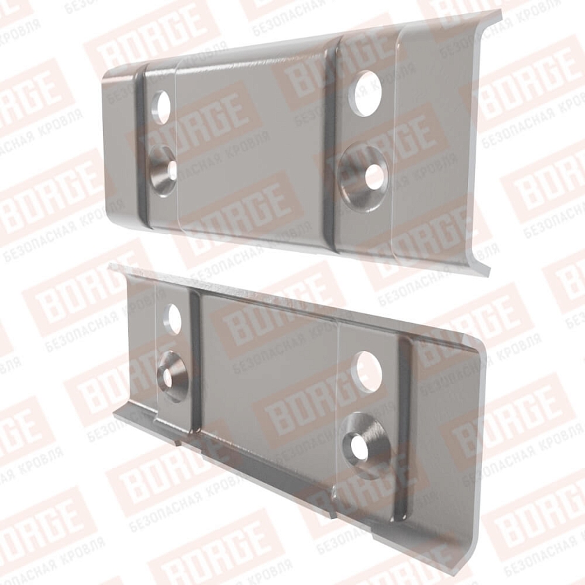 Контрпластина BORGE, сигнально-серый (RAL 7004)