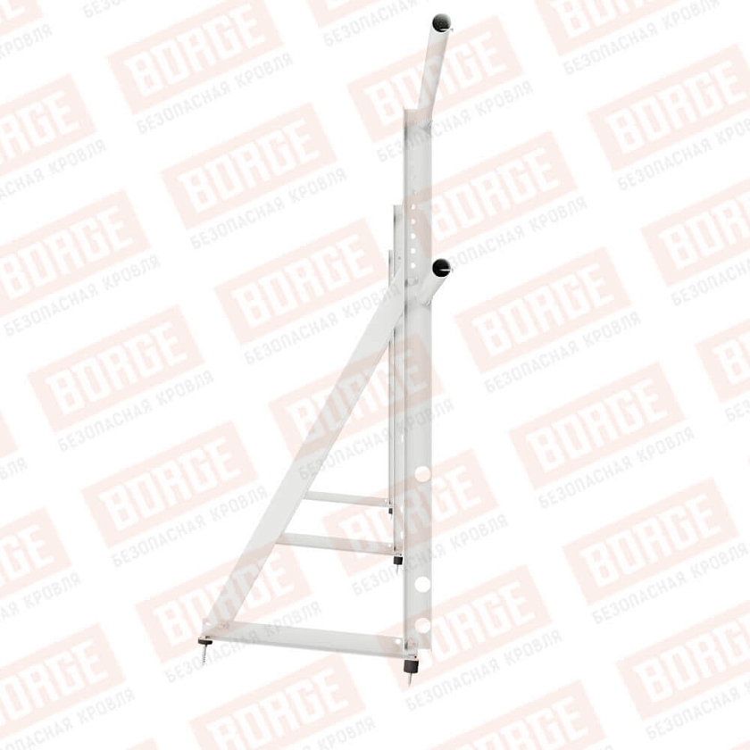 Ограждение кровельное Русский Рубеж H-90см, 3м, сигнально-белый (RAL 9003)
